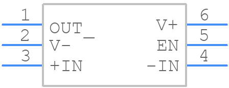 LMP7711MK - Texas Instruments - PCB symbol