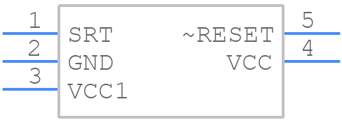 LP3470M5-4.63 - Texas Instruments - PCB symbol