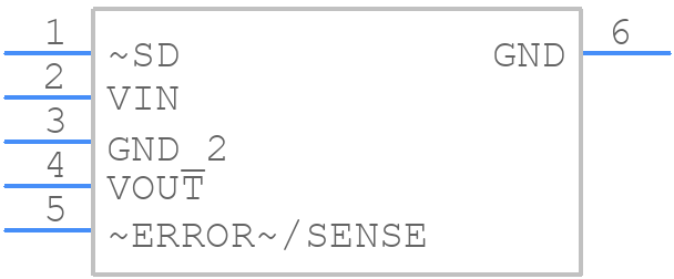 LP3853ES-3.3 - Texas Instruments - PCB symbol