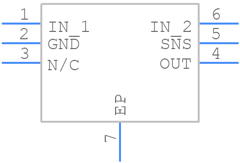 LP38691SD-1.8 - Texas Instruments - PCB symbol