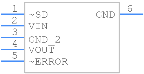 LP3873ES-2.5 - Texas Instruments - PCB symbol