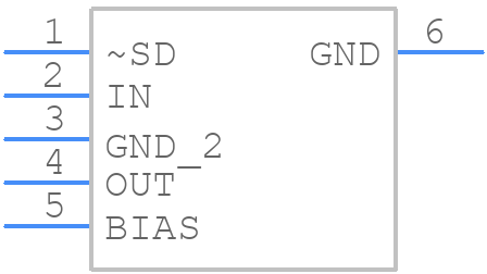 LP3881ES-1.2 - Texas Instruments - PCB symbol