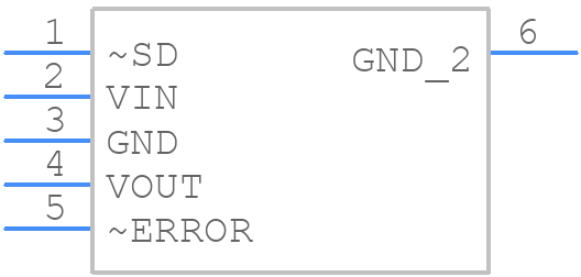 LP3961ES-2.5 - Texas Instruments - PCB symbol