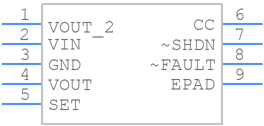 LP3982ILD-1.8 - Texas Instruments - PCB symbol