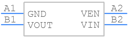 LP3991TL-1.3 - Texas Instruments - PCB symbol