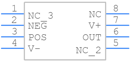 LPC661IM - Texas Instruments - PCB symbol