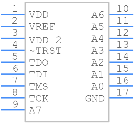 SCANSTA476TSD - Texas Instruments - PCB symbol