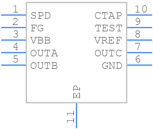 A5941GLKTR-T - Allegro Microsystems - PCB symbol