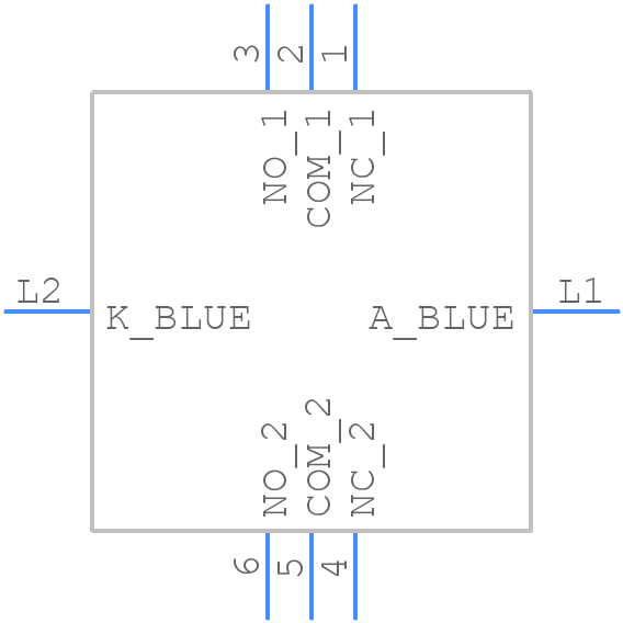 LP4EE1PBATB - E-Switch - PCB symbol