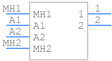 13-000121 - CONEC - PCB symbol