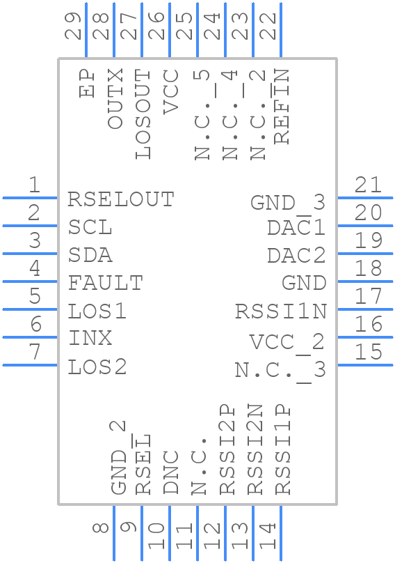 DS1877T+T&R - Analog Devices - PCB symbol