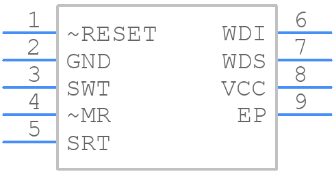 MAX16056ATA26+T - Analog Devices - PCB symbol