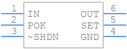MAX1818EUT18-T - Analog Devices - PCB symbol