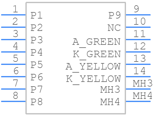 JXD1-9015NL - Yageo Group - PCB symbol
