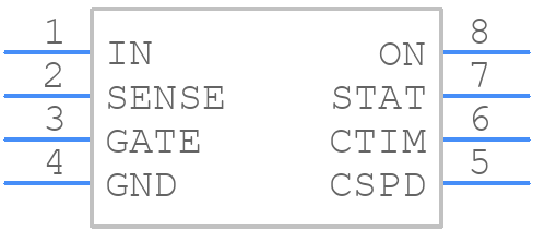 MAX4271ESA-G05 - Analog Devices - PCB symbol