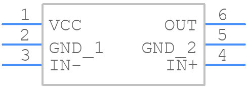 MAX9130EXT+ - Analog Devices - PCB symbol