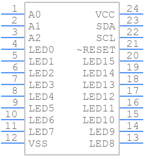 CAT9532WI - onsemi - PCB symbol