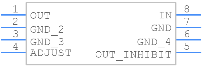 LM2931ACDG - onsemi - PCB symbol