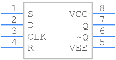 MC100EL31DG - onsemi - PCB symbol
