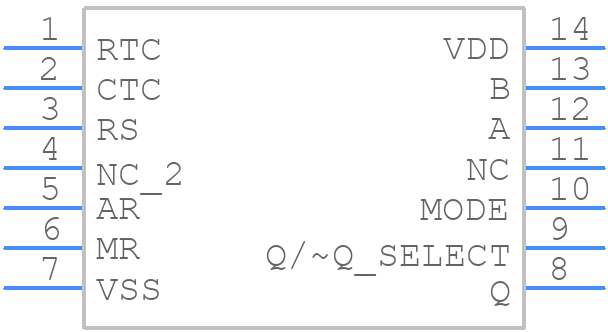 HCF4541M013TR - STMicroelectronics - PCB symbol