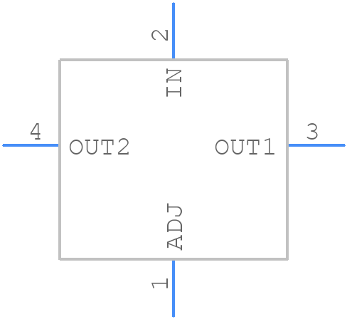 LM317K - STMicroelectronics - PCB symbol