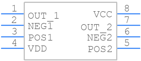 LMV358ID - STMicroelectronics - PCB symbol