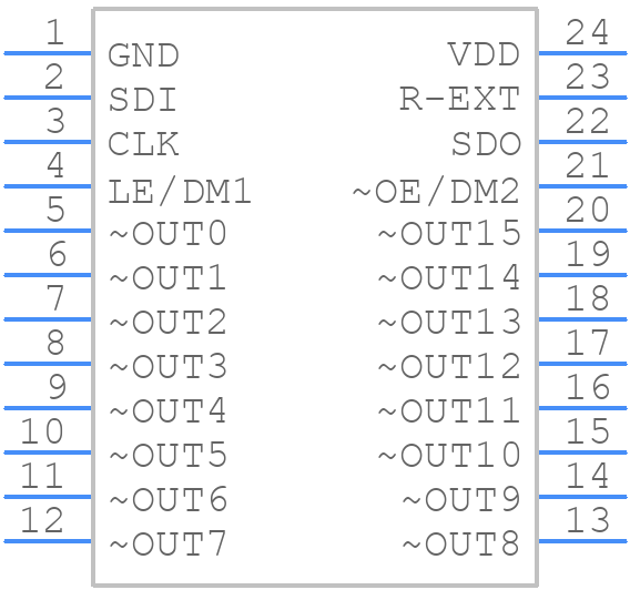STP16DPP05MTR - STMicroelectronics - PCB symbol