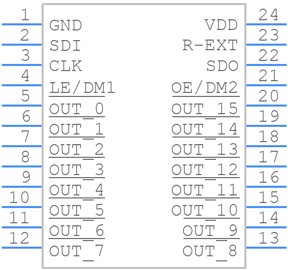 STP16DPP05TTR - STMicroelectronics - PCB symbol