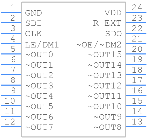 STP16DPPS05MTR - STMicroelectronics - PCB symbol