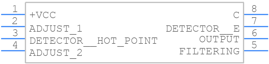TDA0161DP - STMicroelectronics - PCB symbol