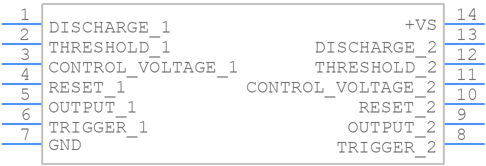 TS556IN - STMicroelectronics - PCB symbol