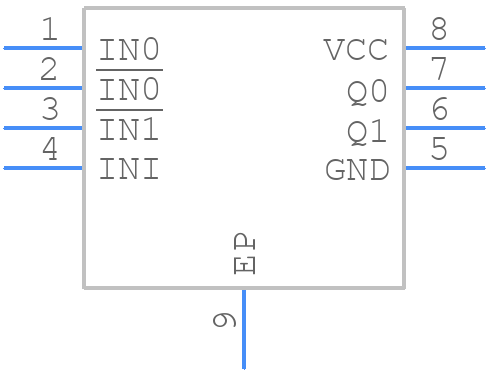 SY89323LMG-TR - Microchip - PCB symbol
