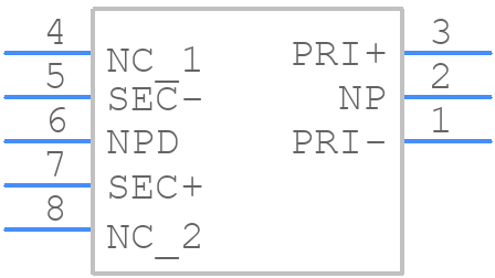 PFC3519QM-231K07B-00 - TDK - PCB symbol