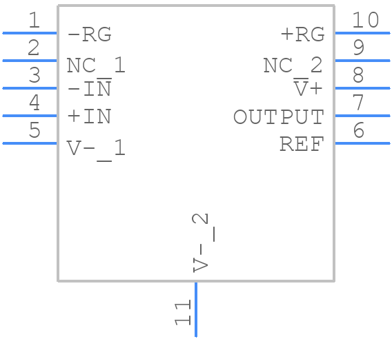 LT6370IDD#PBF - Analog Devices - PCB symbol