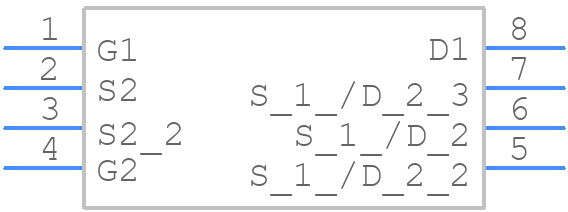 SI4618DY-T1-GE3 - Vishay - PCB symbol