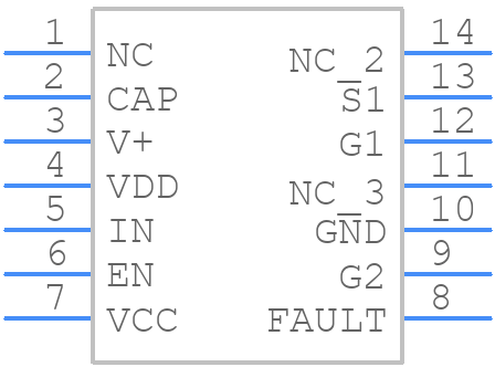 SI9976DY-T1-E3 - Vishay - PCB symbol