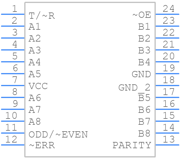 SN74F657DW - Texas Instruments - PCB symbol