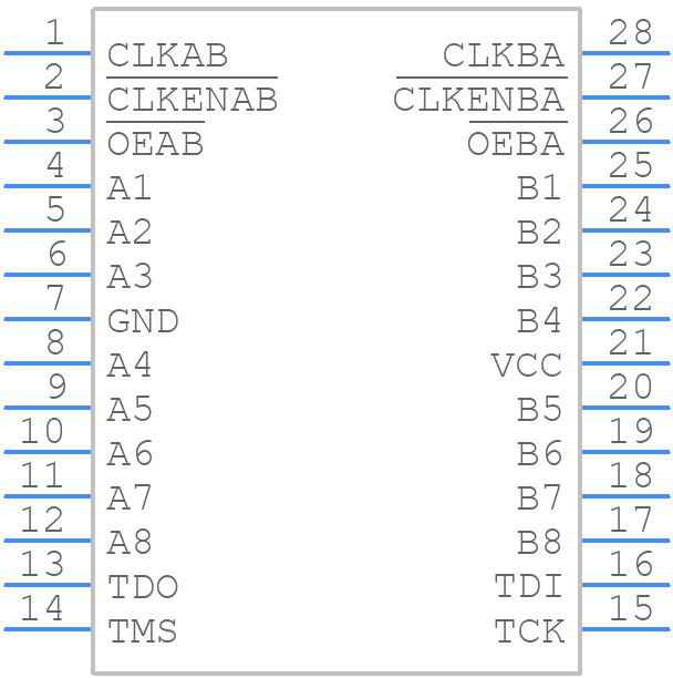 SN74ABT8952DL - Texas Instruments - PCB symbol