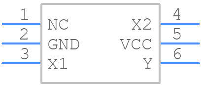 CLVC1GX04MDRLREP - Texas Instruments - PCB symbol