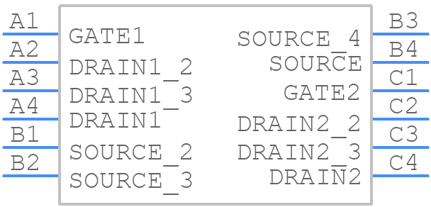 CSD75211W1723 - Texas Instruments - PCB symbol