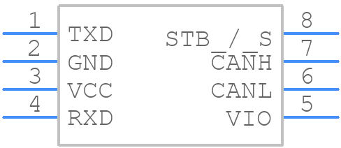 HVDA540QDRQ1 - Texas Instruments - PCB symbol