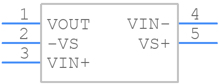 OPA653IDBVR - Texas Instruments - PCB symbol