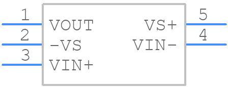 OPA653IDBVT - Texas Instruments - PCB symbol