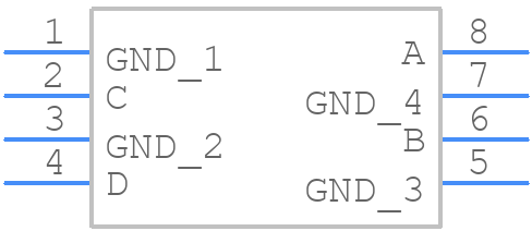 SN65240PWG4 - Texas Instruments - PCB symbol