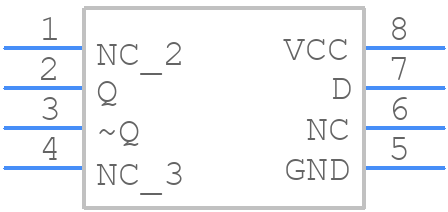 SN65ELT20D - Texas Instruments - PCB symbol