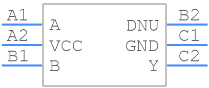 SN74AUP1G32YFPR - Texas Instruments - PCB symbol