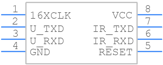 TIR1000IPSR - Texas Instruments - PCB symbol