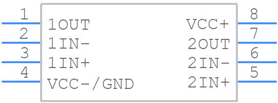 TL3472ID - Texas Instruments - PCB symbol