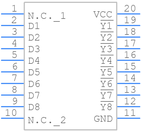 TLC59211IPWR - Texas Instruments - PCB symbol