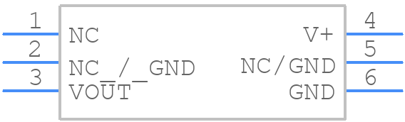 TMP20AIDRLR - Texas Instruments - PCB symbol